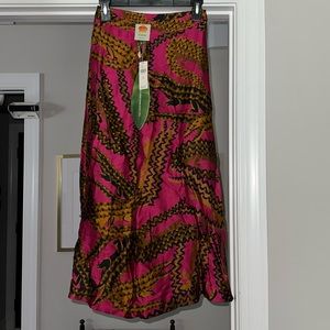 Farm Rio Crocodile Midi Skirt